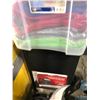 Image 2 : SIMONIZ 2000 ELECTRIC PRESSURE WASHER ( NO WAND ) BLACK METAL MOBILE PEDESTAL & PLASTIC BIN OF