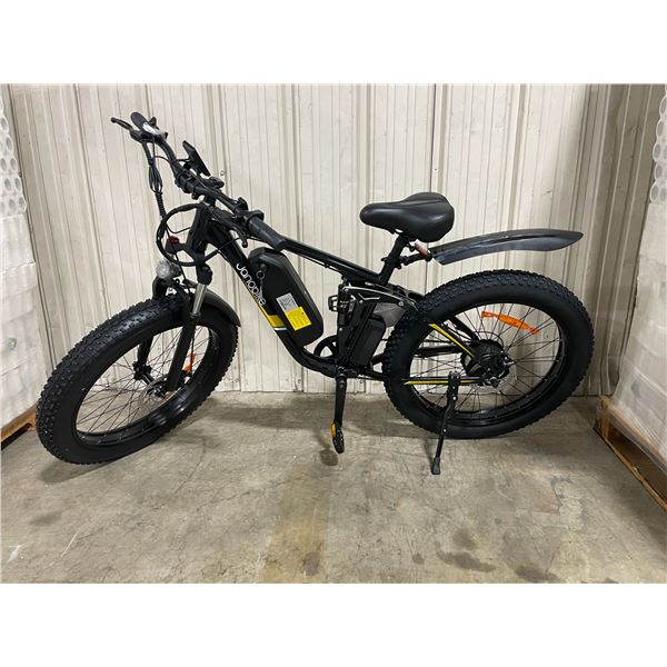 H36 ELECTRIC BIKE, DUAL SHOCK MOUNTAIN E-BIKE. 500W/1000W MOTOR, 35 KMH MAX SPEED, 48