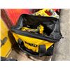 Image 2 : LOT OF ASSORTED DEWALT CORDLESS POWER TOOLS INCLUDING RECIPROCATING SAW, IMPACT DRIVER, DRILL, 3