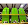 Image 2 : 3 CARLSON SDR 35 FOAM CORE RESCUE PADDLE BOARDS, YELLOW PREDATOR RESCUE HELMET & 100' YELLOW ROPE