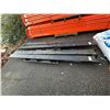 Image 2 : PAIR OF BLACK 10' 6600LBS CAPACITY FORKLIFT FORK EXTENSION