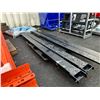 Image 2 : PAIR OF BLACK 10' 6600LBS CAPACITY FORKLIFT FORK EXTENSION
