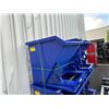 Image 3 : BLUE 43" X 40" X 37" INDUSTRIAL FORKLIFT DUMP BIN