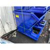 Image 2 : BLUE 43" X 40" X 37" INDUSTRIAL FORKLIFT DUMP BIN