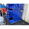 Image 2 : BLUE 43" X 40" X 37" INDUSTRIAL FORKLIFT DUMP BIN