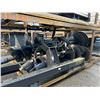 Image 2 : WOLVERINE 3PIECE HYDRAULIC SKID STEER AUGER ATTACHMENT, WITH 3 ASSORTED BITS