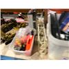 Image 2 : LOT OF ASSORTED COLLECTIBLE MODEL HEAVY MACHINES, INCLUDING BULLDOZER, TELEHANDLERS,