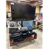 Image 1 : SAMSUNG LNT4032HX/XAC 40" LCD TELEVISION WITH REMOTE & POWER CABLE, MOUNTED ON