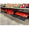 Image 1 : LARGE LOT OF ASSORTED ORANGE SAFETY CONES, AND ASSORTED ROAD SAFETY SIGNS
