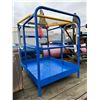 Image 2 : BLUE COMMERCIAL FORKLIFT MAN CAGE