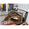 Image 2 : BOBCAT HYDRAULIC SKID STEER BREAKER ATTACHMENT AND 2 SKID STEER FORK ATTACHMENTS