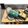 Image 1 : HITACHI G23SC HEAVY DUTY ELECTRIC ANGLE GRINDER WITH CONCRETE GRINDING DISC