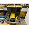 Image 1 : EAGL 2 INDUSTRIAL ELECTRONIC LASER LEVEL SYSTEM WITH LASER, RECEIVER, CABLES, POWER CORD AND CARRY
