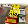 Image 2 : LOT OF ASSORTED SOLAR FLASHING ROAD LIGHTS, HEAVY DUTY BOLT CUTTER REPLACEMENT HEAD AND SAEFTY