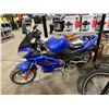Image 2 : BLUE ELECTRIC FULL SUSPENSION BIKE WITH FULL DISC BRAKES