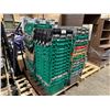 Image 1 : PALLET OF APPROXIMATELY 55 HEAVY DUTY PLASTIC STORAGE TOTES