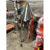 Image 2 : STAINLESS STEEL COMMERCIAL DISTILLING HOPPER APPROXIMATELY 62" X 28"DIAMETER