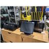 Image 1 : 2 SQUIRREL THIN LINE TOUCH SCREEN POINT-OF-SALES SYSTEMS, ELO DISPLAY SCREEN & 4 PARADIGM SPEAKERS