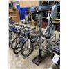 Image 1 : KING CANADA VARIABLE SPEED FLOOR STANDING DRILL PRESS WITH LASER GUIDE SYSTEM & EQUIPMENTS VISE