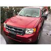 Image 1 : 2008 FORD ESCAPE XLT, 4DR SUV, RED, VIN 1FMCU93Z48KE72830