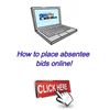 Image 1 : 0B - How to Place an Absentee Bid