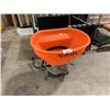 Image 1 : SMALL KUBOTA 240 LBS CAPACITY ELECTRIC SPREADER ATTACHMENT