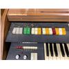 Image 2 : HAMMOND 2 LEVEL ELECTRIC ORGAN WITH BENCH & CONTENTS