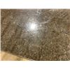 Image 2 : BLACK GRANITE RECTANGULAR 48"L X 28 1/2"W X 30 1/2"H METAL BASE COMMERCIAL RESTAURANT TABLE