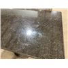 Image 2 : BLACK GRANITE RECTANGULAR 48"L X 28 1/2"W X 30 1/2"H METAL BASE COMMERCIAL RESTAURANT TABLE