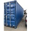 Image 2 : *H/T* *S* BLUE 20' 67,200 MAX CAPACITY INDUSTRIAL TRANSPORT CONTAINER WITH DUAL SWING REAR DOORS