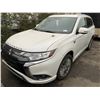 Image 1 : 2022 MITSUBISHI OUTLANDER PHEV S-AWC, 4DR SUV, WHITE, VIN JA4J2VA71NZ616956