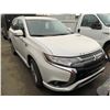 Image 2 : 2022 MITSUBISHI OUTLANDER PHEV S-AWC, 4DR SUV, WHITE, VIN JA4J2VA71NZ616956