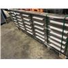 Image 2 : STAINLESS STEEL STEELMAN 30 DRAWER WORKBENCH H36" X W113" X D24" WITH ANTI-SLIP LINING