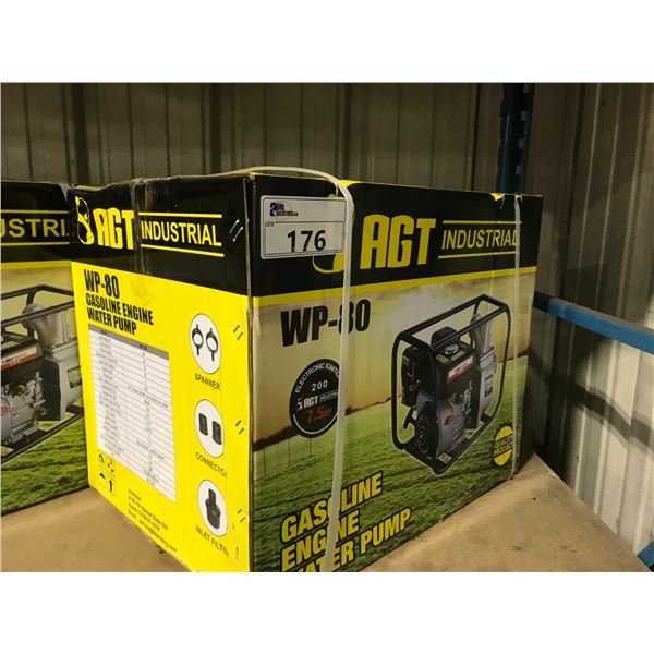 AGT INDUSTRIAL WP-80 GAS POWERED 7.5HP WATER PUMP *IN BOX*