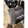 Image 2 : AGROTK BLACK METAL SALL100 8" - 45" ADJUSTABLE SKID STEER FORK ATTACHMENT WITH BRICK GUARD & FORKS