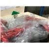 Image 2 : CRATE OF 2 RATCHET CHAIN BINDERS & ASSORTED TIE DOWN CHAIN
