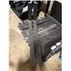 Image 2 : AGROTK BLACK METAL SALL100 8" - 45" ADJUSTABLE SKID STEER FORK ATTACHMENT WITH BRICK GUARD & FORKS