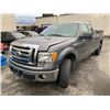 Image 1 : 2010 FORD F-150 XLT, 4DR XCAB PU, GREY, VIN # 1FTVX1EV2AKE33367