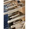 Image 2 : PAIR OF LARGE WOODEN 31"W X 30.5"D X 86"H INDUSTRIAL MOBILE DRYING RACK