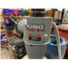 Image 2 : KING INDUSTRIAL KC-2940S AIRFORCE ELECTRIC CYCLONE SEPARATOR WITH BLUE PLASTIC BARREL, & BOX OF