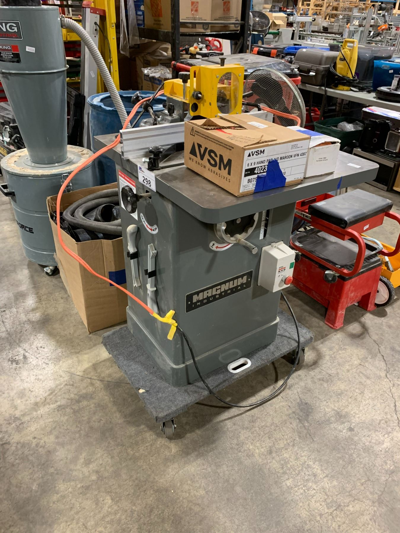 MAGNUM MI 41100 INDUSTRIAL 3 HP SPINDLE SHAPER WITH GUARD magnum-mi-41100-industrial-3-hp-spindle-shaper-with-guard