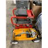 Image 2 : SUREFLAME ELECTRIC INDUSTRIAL JOB SITE FAN, ULINE MOBILE WASTE BIN, MOBILE MECHANICS SEAT, PLASTIC