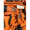 Image 2 : PASLODE IMPULSE IMLI2OO CORDLESS IMPULSE BRAD NAILER WITH 2 FUEL CELLS, 1 BATTERY, CHARGER & HARD