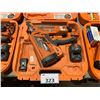 Image 2 : PASLODE IMPULSE IMLI325 CORDLESS 30 DEGREE IMPULSE FREMING NAILER WITH 1 FUEL CELL, 2 BATTERIES,