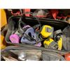 Image 3 : 3 SOFT TOOL BAGS WITH ASSORTED HAND TOOLS, RESPIRATORS, & STILETTO HAMMER
