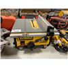 Image 1 : DEWALT DW745 10" PORTABLE ELECTRIC INDUSTRIAL TABLE SAW