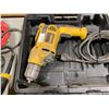 Image 2 : DEWALT DW292 1/2" ELECTRIC IMPACT WRENCH IN HARD TRANSPORT CASE & DEWALT DWD112 3/8" ELECTRIC DRILL