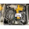 Image 3 : DEWALT DW292 1/2" ELECTRIC IMPACT WRENCH IN HARD TRANSPORT CASE & DEWALT DWD112 3/8" ELECTRIC DRILL