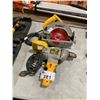 Image 1 : DEWALT DW131 1/2" ELECTRIC SPADE HANDLE DRILL & DEWALT DW368 ELECTRIC CIRCULAR SAW