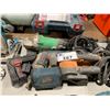 Image 1 : BOSCH GPL3 CHALK LINE WITH SOFT CASE / BRACKET, BOSCH ELECTRIC SCREW GUN, HITACHI G 135C2 ELECTRIC